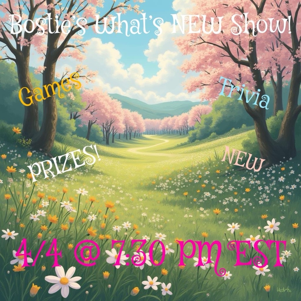 Bostie’s What’s New Show!